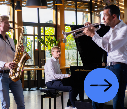 Smooth Collective op een zakelijk event